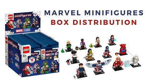 LEGO Marvel Minifigures Series Box Distribution 